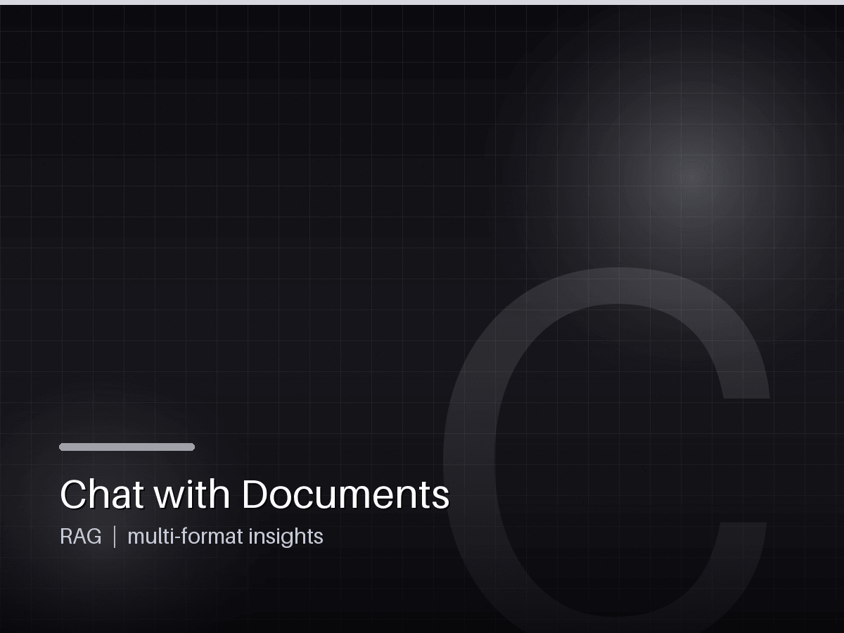 Chat with Your Documents